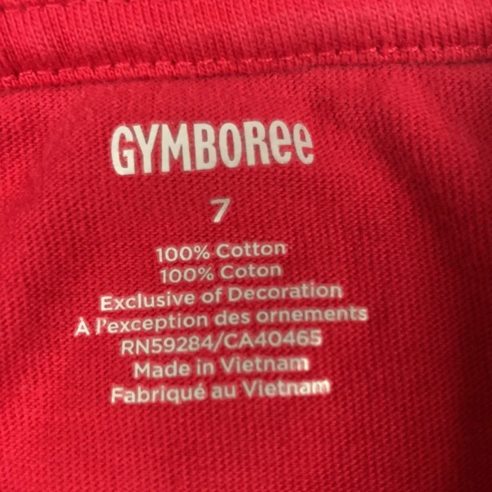Gymboree Red & White 